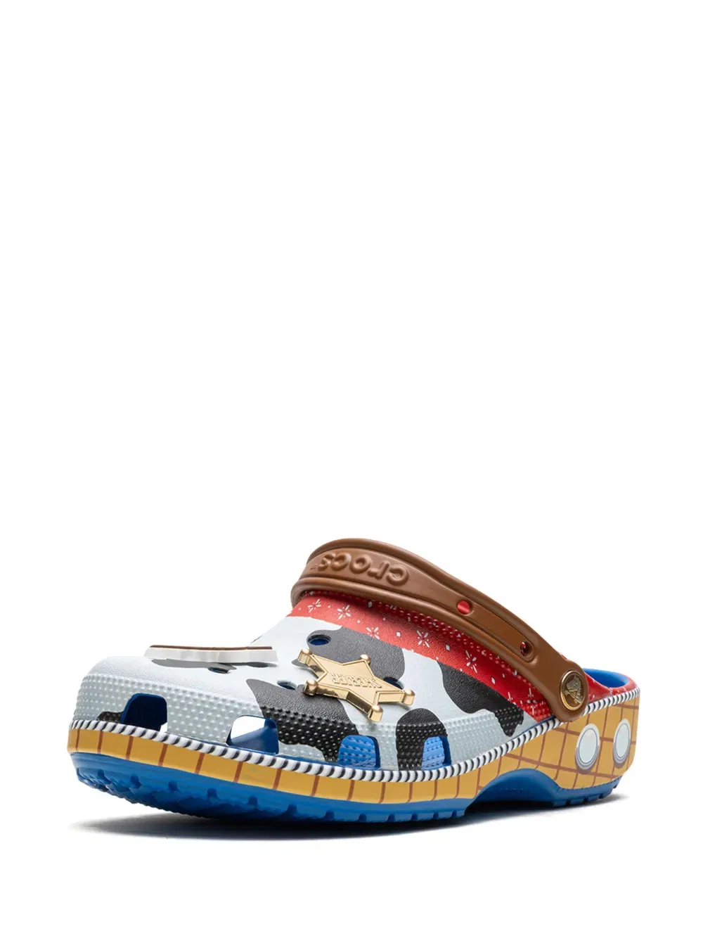 Сабо Disney Pixar История игрушек Шериф Вуди Crocs, белый — фото 4