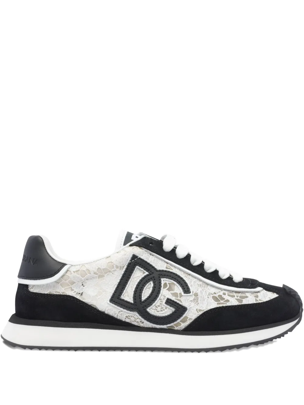 Кроссовки с нашивкой-логотипом DOLCE & GABBANA, черный