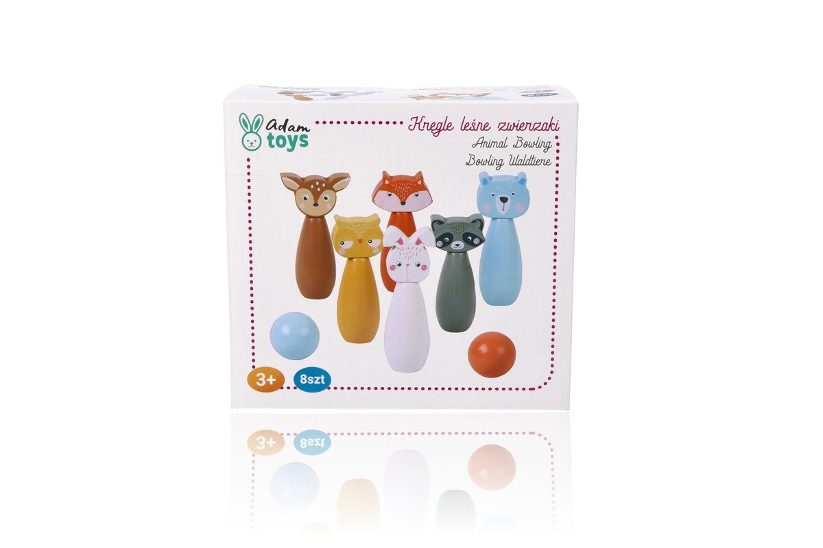 

AdamToys, аркадная игра Боулинг Лесные животные