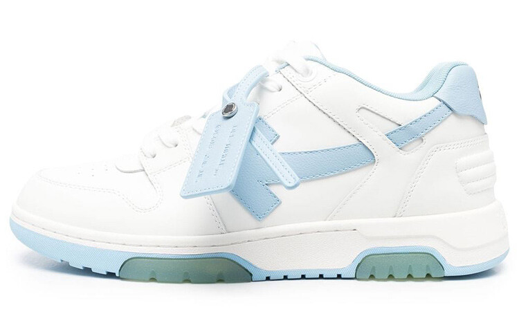 

Кроссовки мужские Off-White Out Of Office, белый / голубой / зеленый