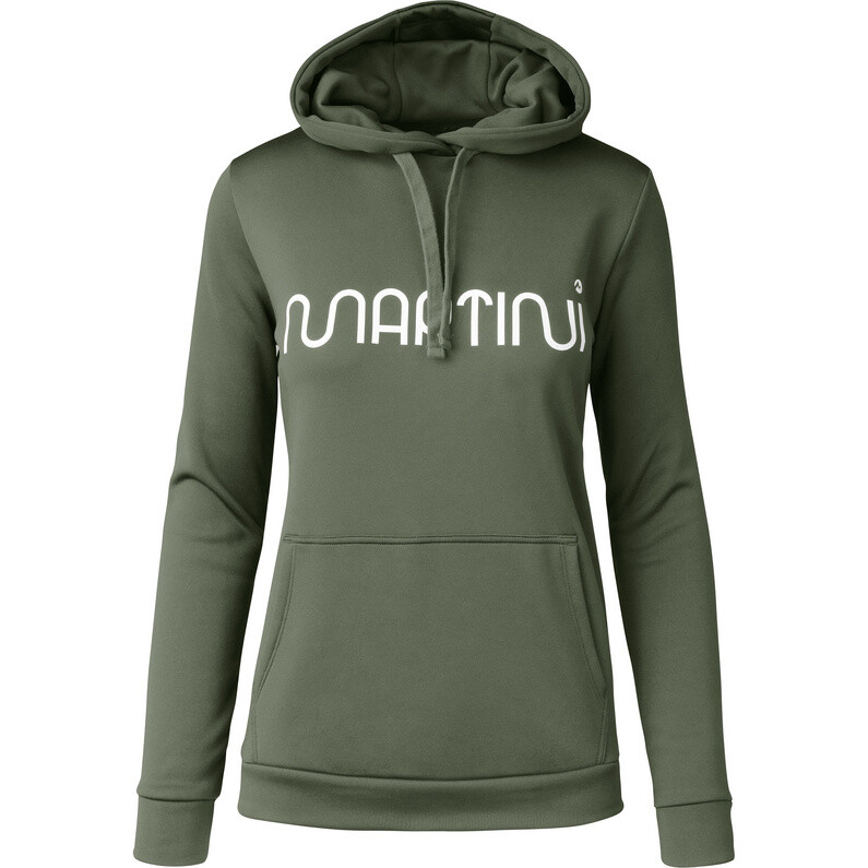 

Женская худи Recharge Martini Sportswear, зеленый