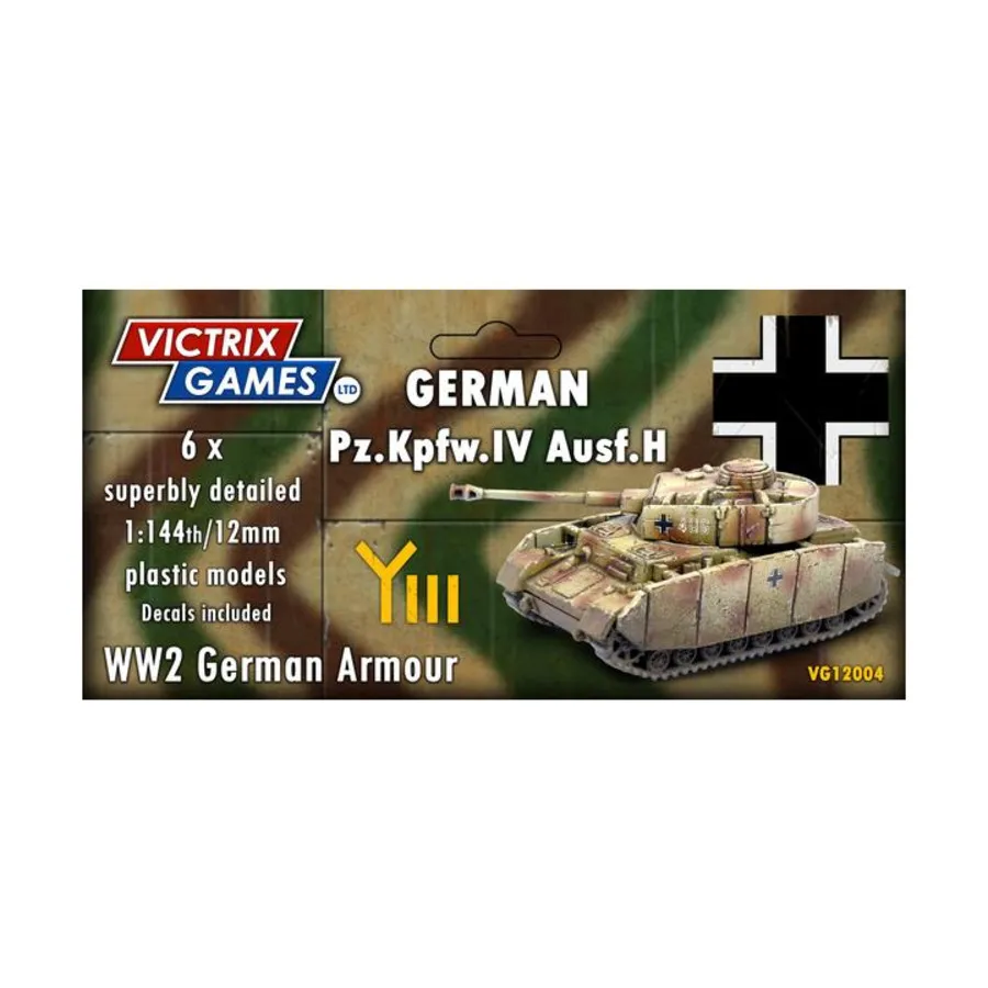 

Панцер IV H, Historical Miniatures - WWII - Axis (Victrix) (12mm)