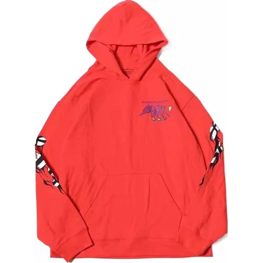 

Толстовка мужская красная Chrome Hearts, красный