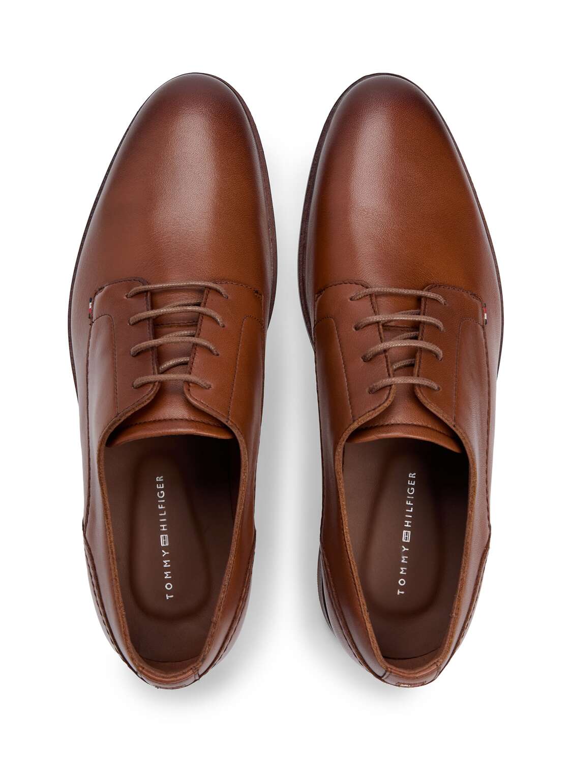TOMMY HILFIGER Туфли на шнуровке в цвете Cognac — фото 3