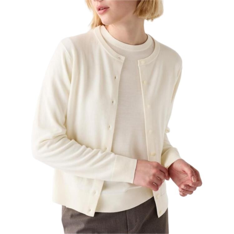 

ДУбль Свитер женский молочно-белый Uniqlo