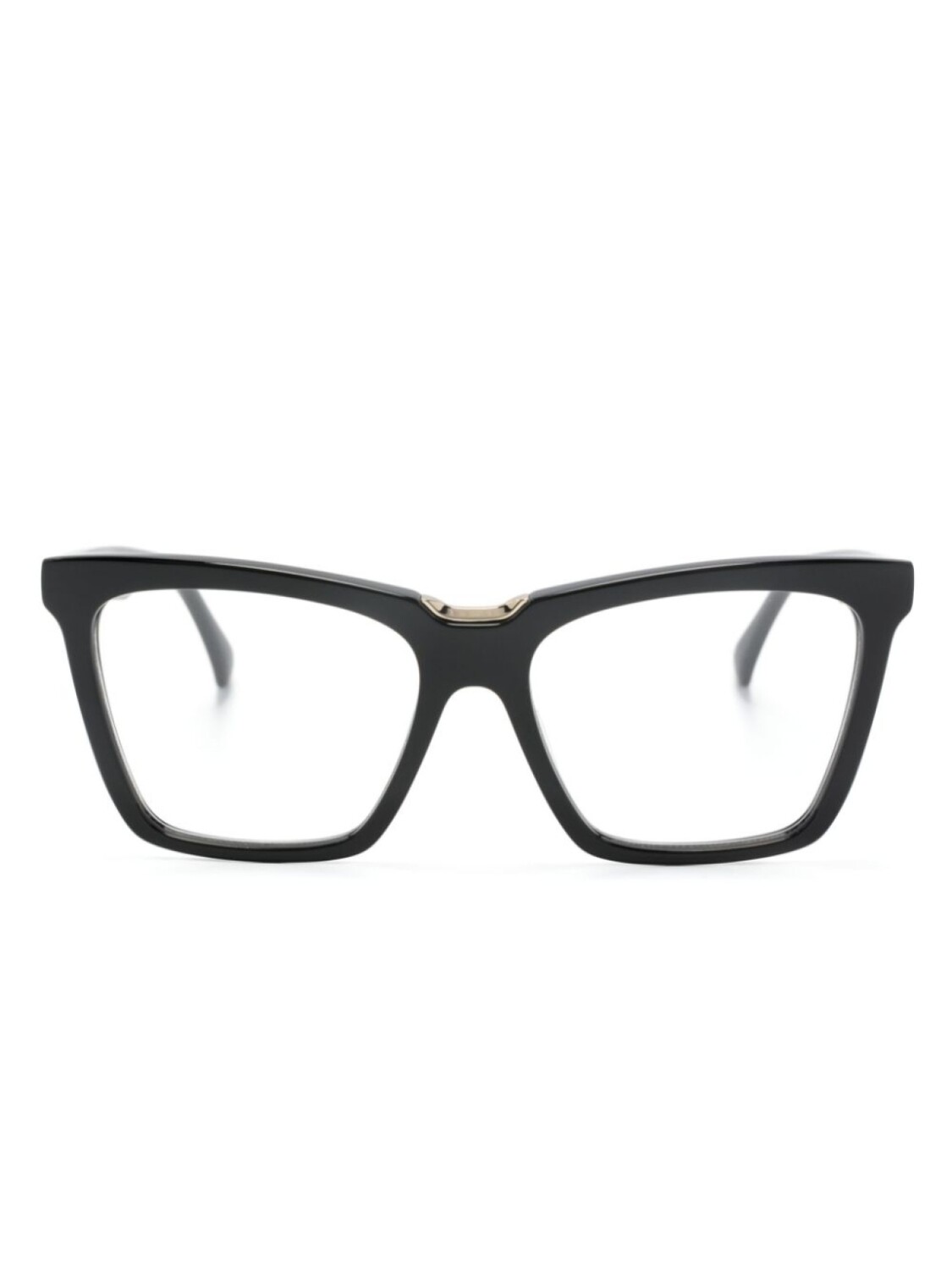 

Очки в прямоугольной оправе с логотипом Max Mara Eyewear, черный