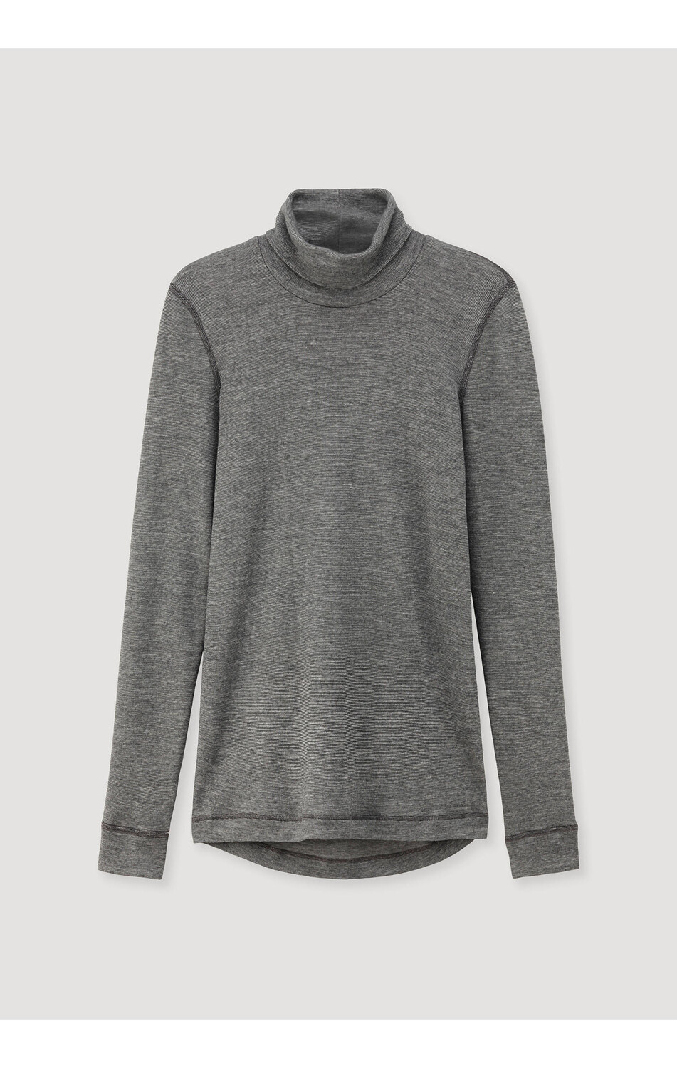 

Майка Hessnatur Rollkragen Shirt, антрацит