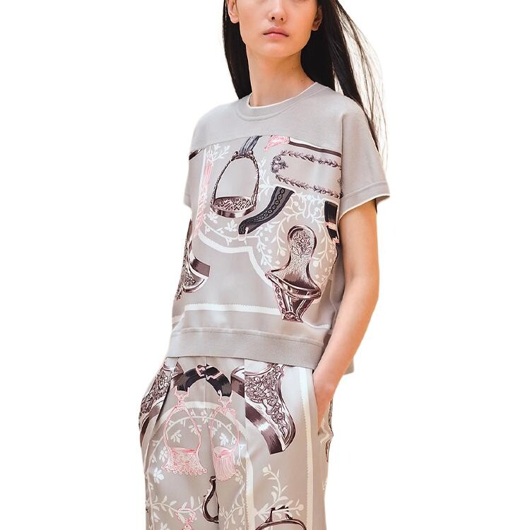 

Футболка женская Hermes, серый