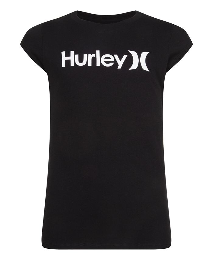 

Футболка с короткими рукавами Big Girls One and Only Hurley, черный