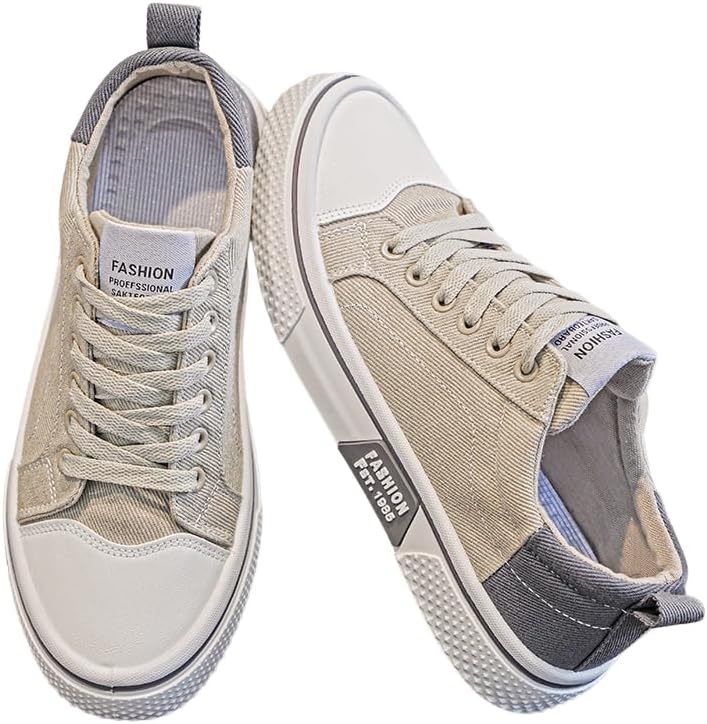 

Мужские кеды на шнуровке в винтажном стиле Hchctry, хаки