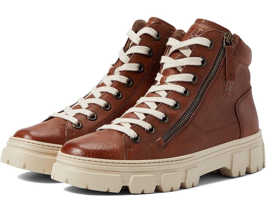 Кроссовки Paul Green Novi, цвет Cognac Washed Leather
