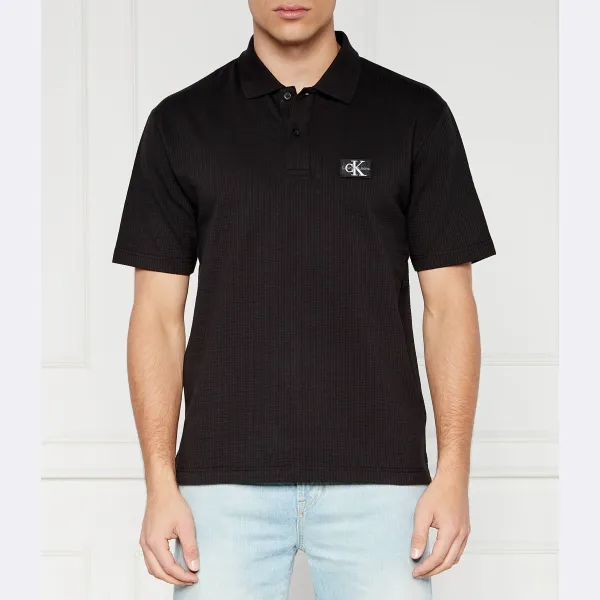 

Рубашка-Поло свободного кроя Calvin Klein, черный