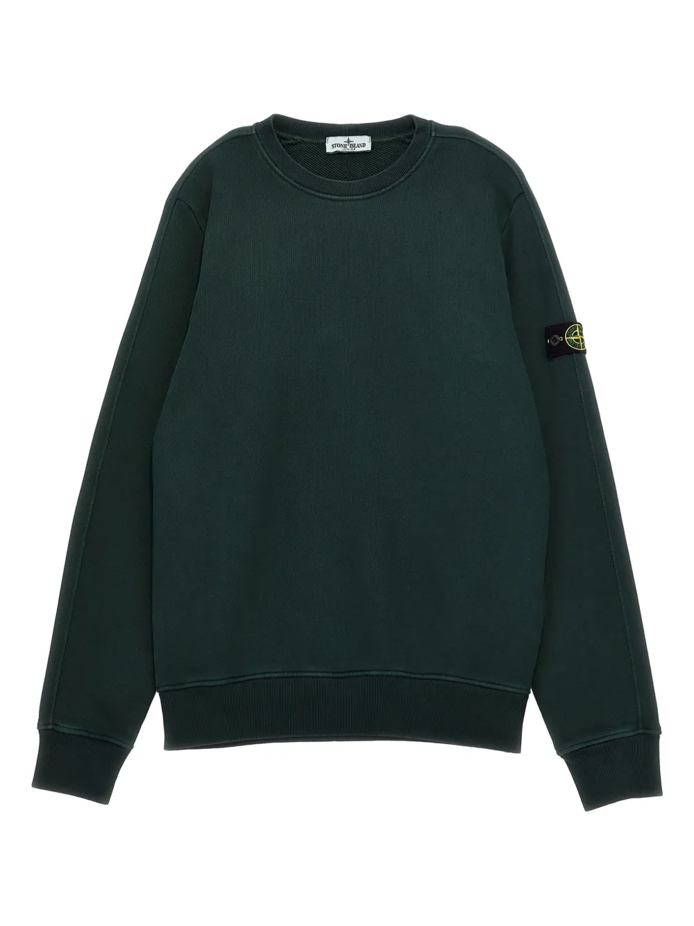 

Толстовка с нашивкой Compass Stone Island Junior, зеленый