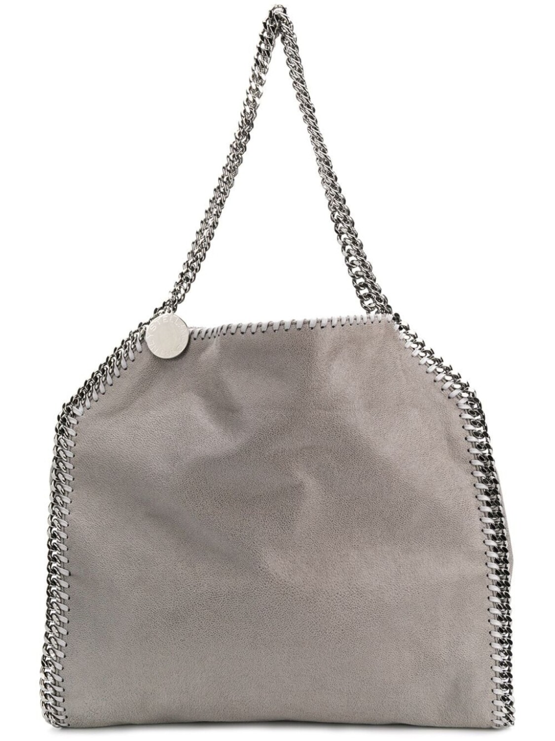 

Stella McCartney сумка-тоут Falabella с цепочками, серый