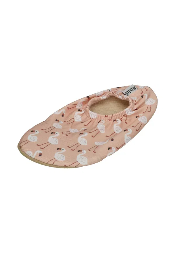 Детские домашние тапочки Slipstop, модель Flamingos Apricot, цвет ореховый