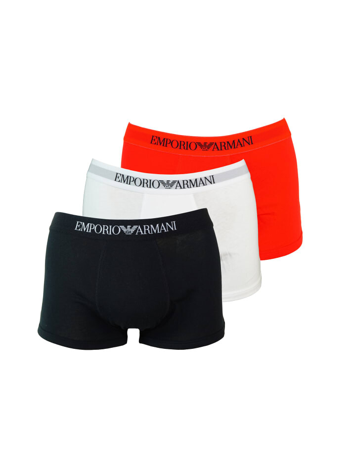 

Боксеры Emporio Armani Trunk, цвет rot, weiß, schwarz