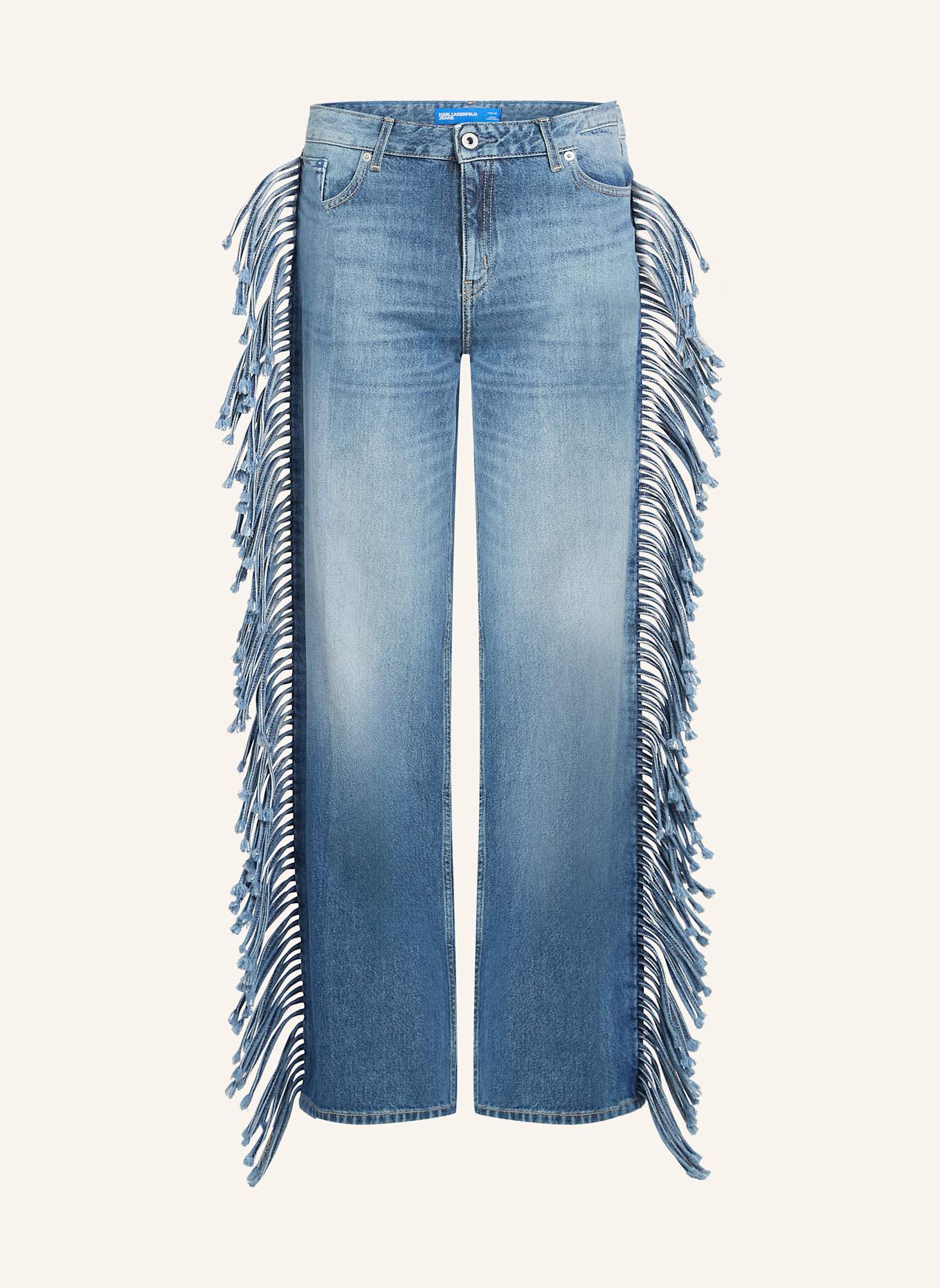 

Джинсы свободного кроя Karl Lagerfeld Jeans, синий