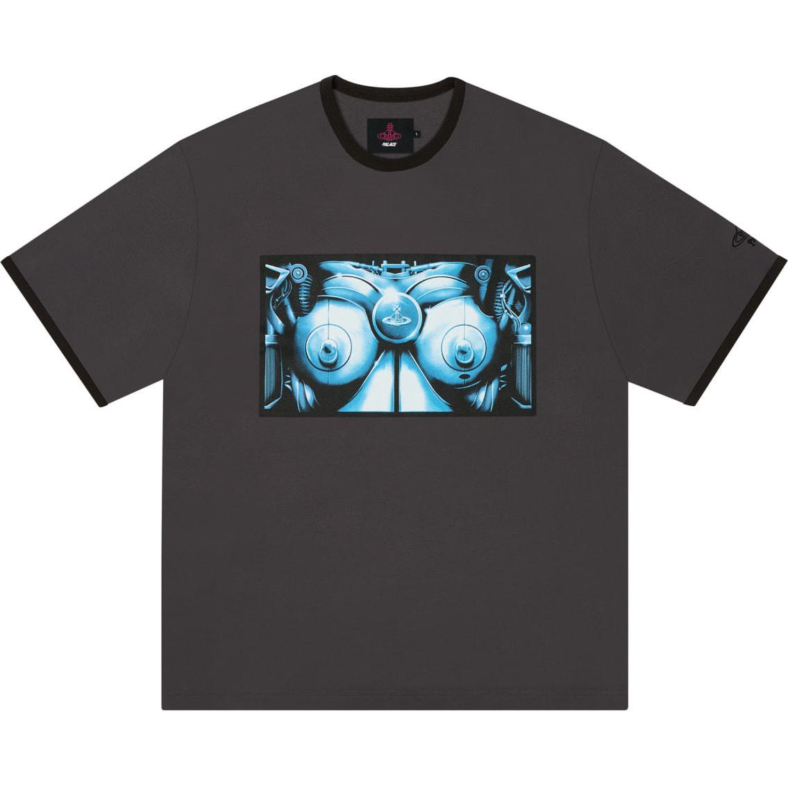 

Футболка Vivienne Westwood Ringer PALACE, черный