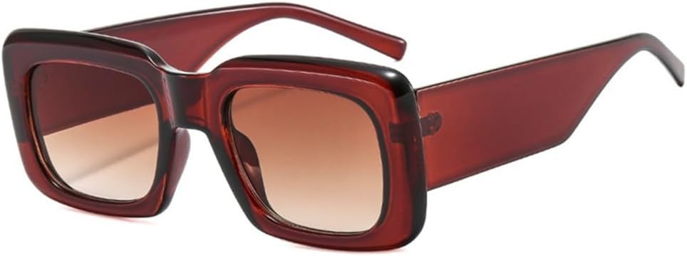 

Ретро солнцезащитные очки с широкими дужками для женщин, солнцезащитные очки с градиентным переходом для мужчин и мужчин в стиле хип-хоп, очки с защитой от УФ-излучения для женщин DSDNPTV, C7 Tea