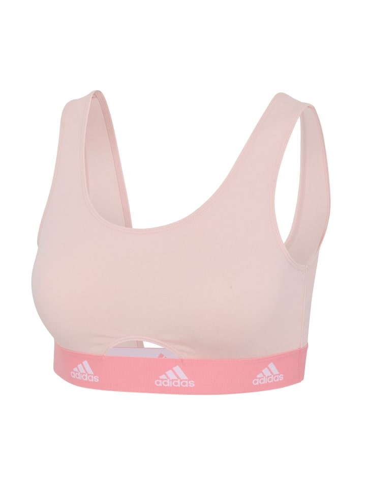 

Бюстье adidas SCOOP BRALETTE, розовый