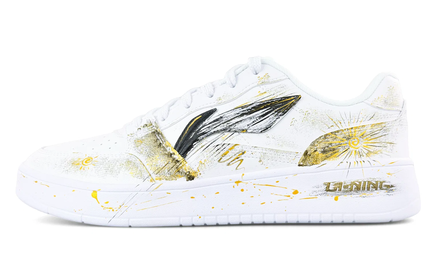 Кеды низкие Li-Ning Golden Scale Snowfall Золотая чешуя