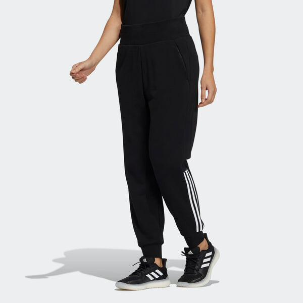 Спортивные штаны (WMNS) adidas Str W Pt Comf Solid Color Athleisure Casual Sports Long Pants/Trousers Black, черный — фото 2