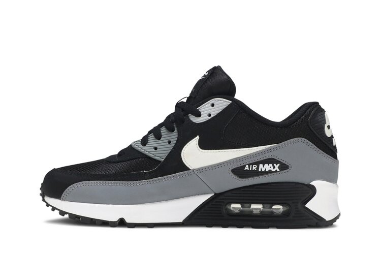 Кроссовки Nike Air Max 90 Essential 'Cool Grey', черный — фото 3
