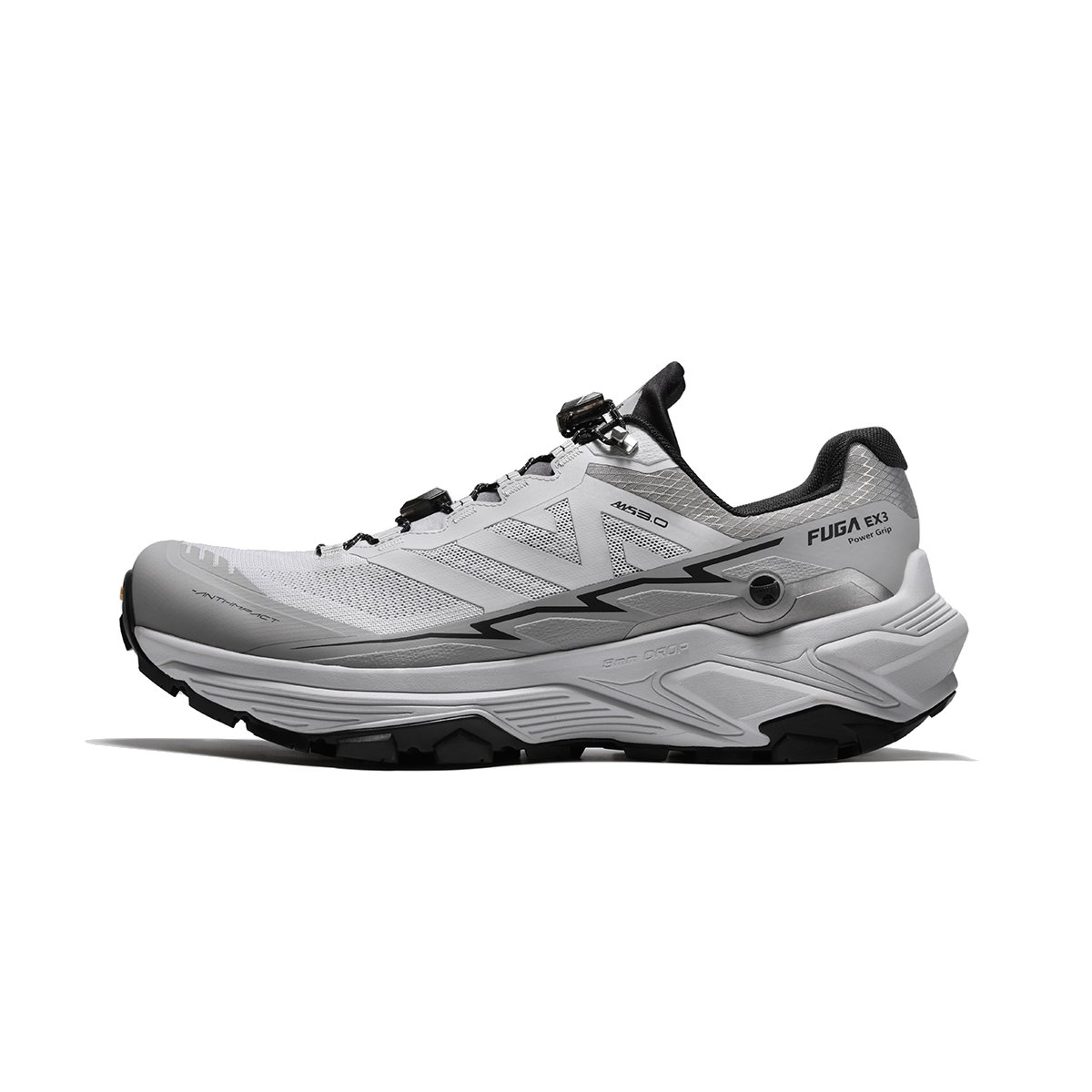 

Кроссовки мужские EX3 с низким верхом, светло-серебристо-серые KAILAS FUGA, Light Silver Gray