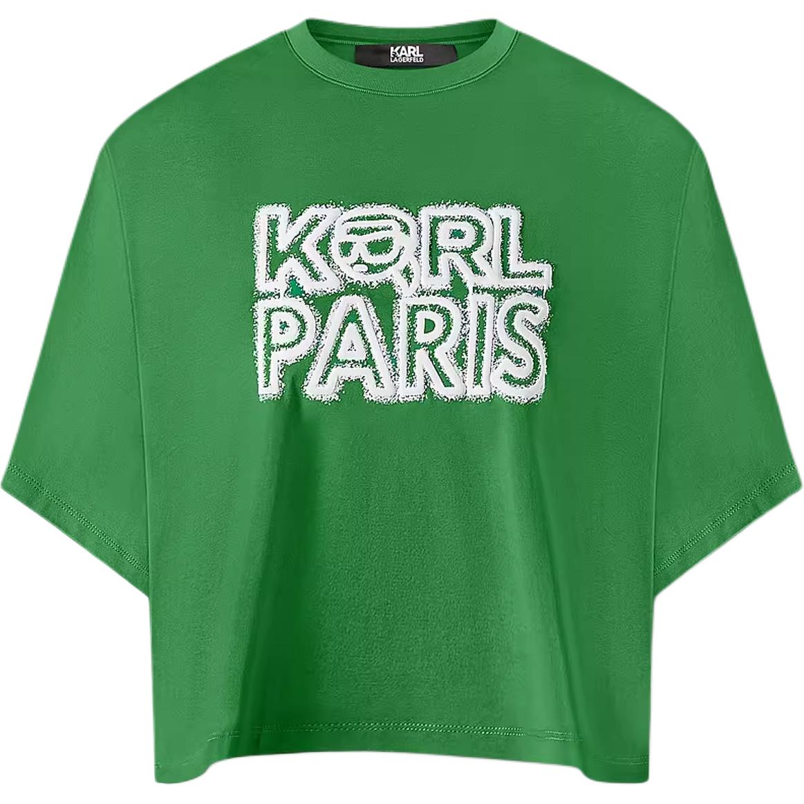 

KARL LAGERFELD / Karl Lagerfeld Jeans Женская футболка KARL LAGERFELD, зеленая