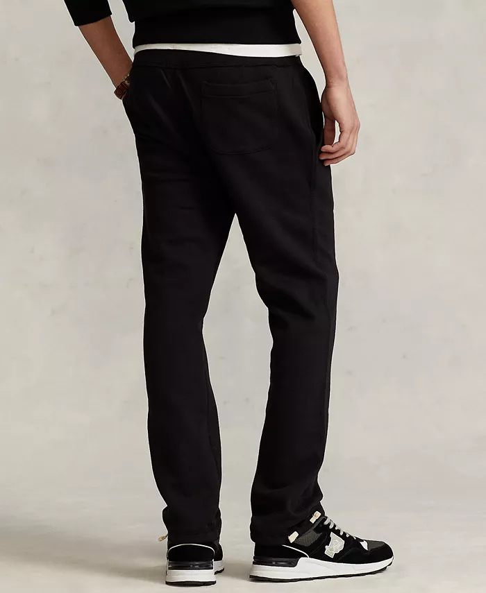 Мужские флисовые спортивные брюки Signature Fleece Sweatpant Polo Ralph Lauren, черный — фото 2