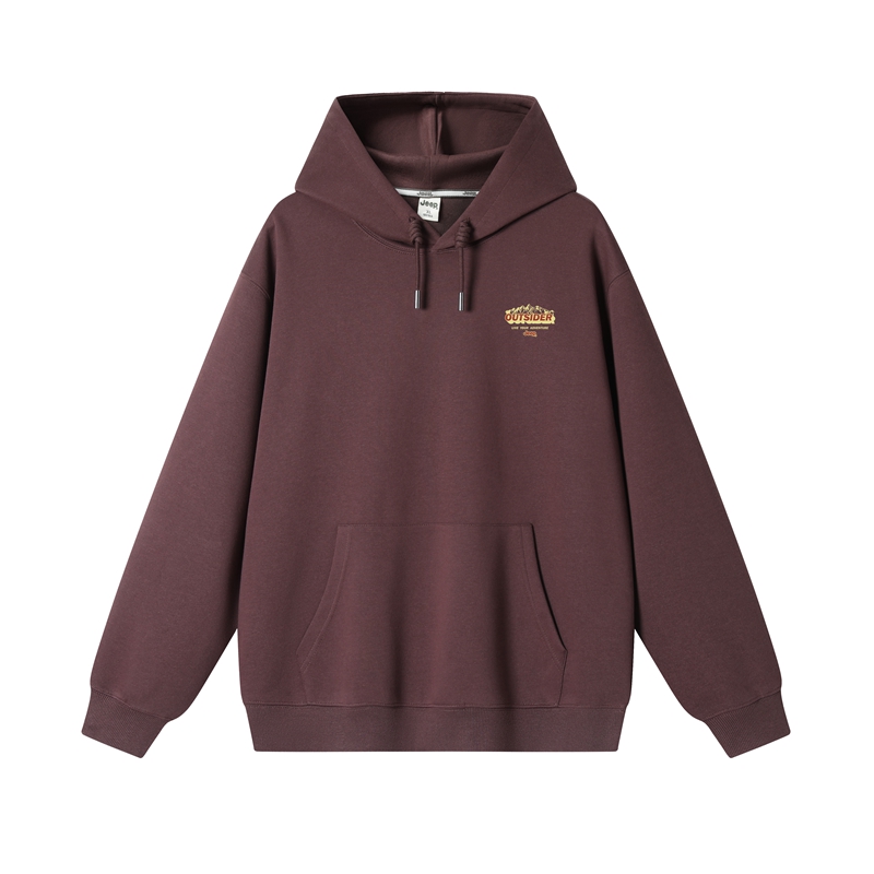 

Толстовка мужская с капюшоном Moderate Regular Jeep, коричневый