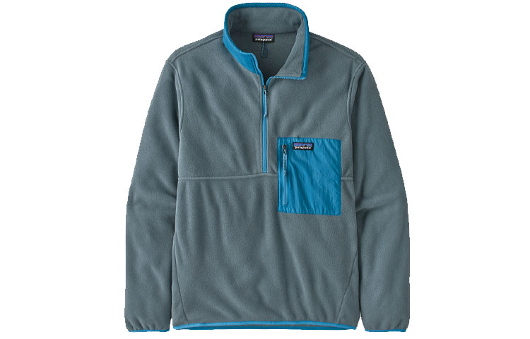

Толстовка Microdini Fleece мужская Patagonia, серый
