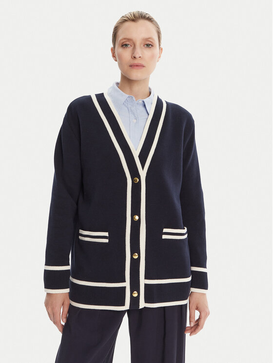 

Кардиган relaxed fit 4805340 Gant, синий