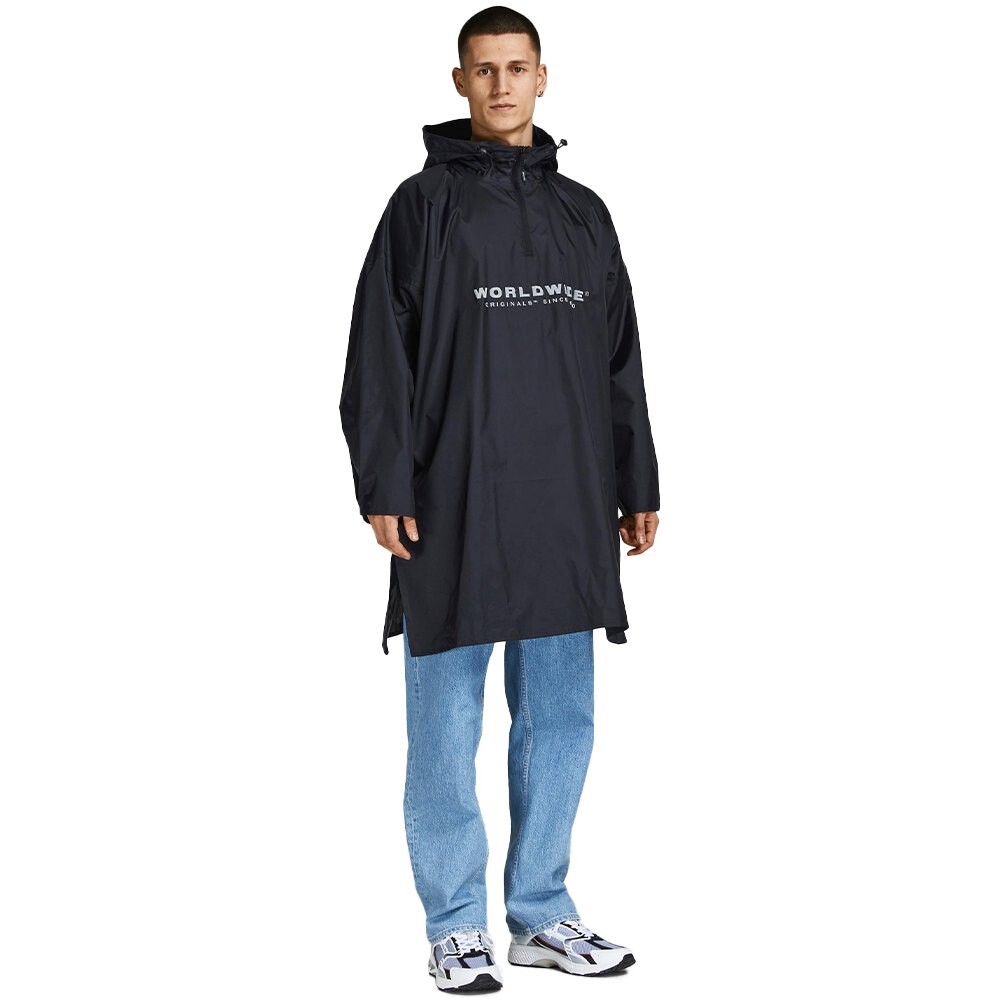

Куртка Jack & Jones Solar Poncho rain, черный