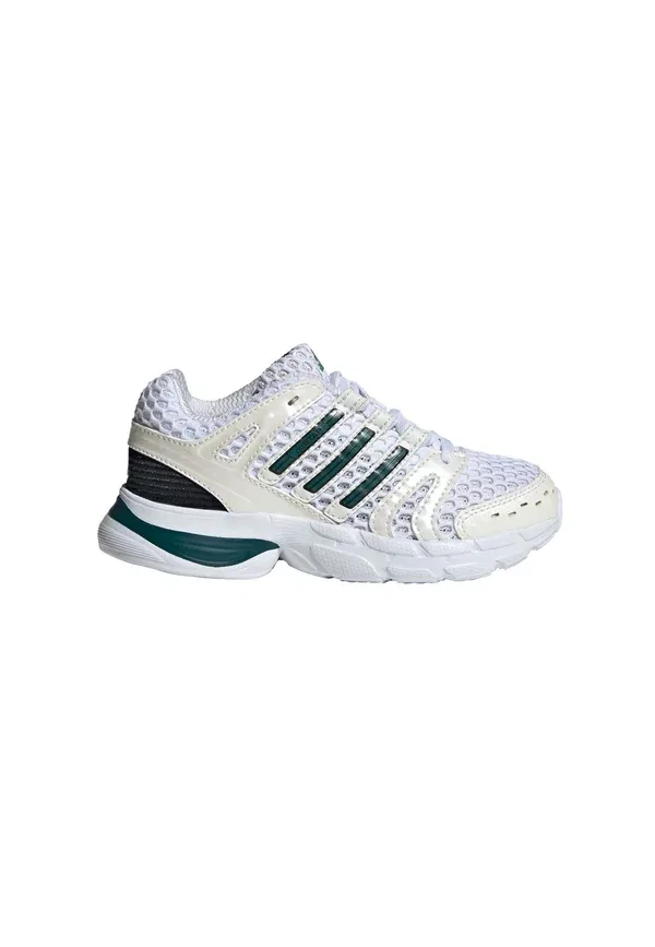 Кроссовки Adidas Originals, облачно-белый, насыщенно-зеленый, основной черный