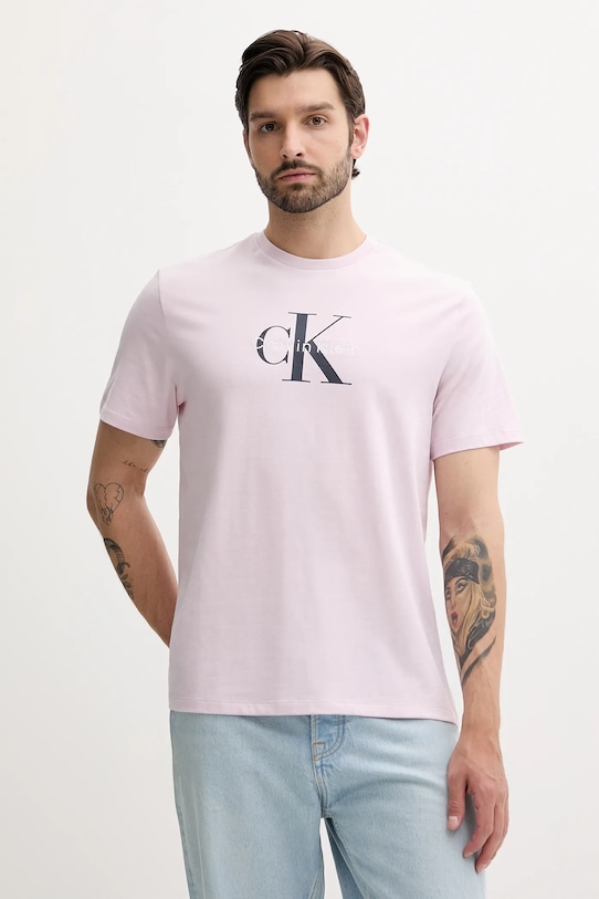 

Футболка Calvin Klein Jeans, розовый