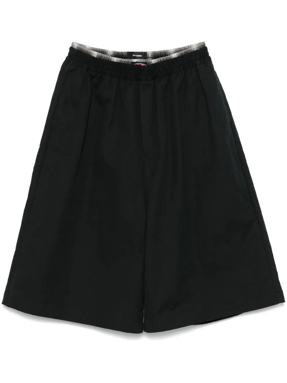 

Шорты с эластичным поясом Willy Chavarria, черный