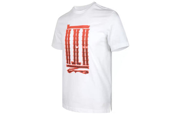 Футболка series athleisure casual sports short sleeve white Adidas, белый — фото 3