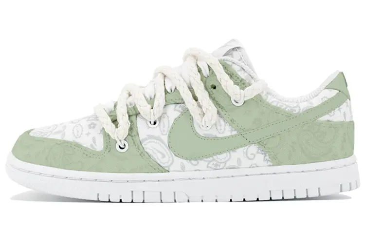 

Кроссовки Nike Dunk Skateboard Shoes Women's Low-Top Turquoise