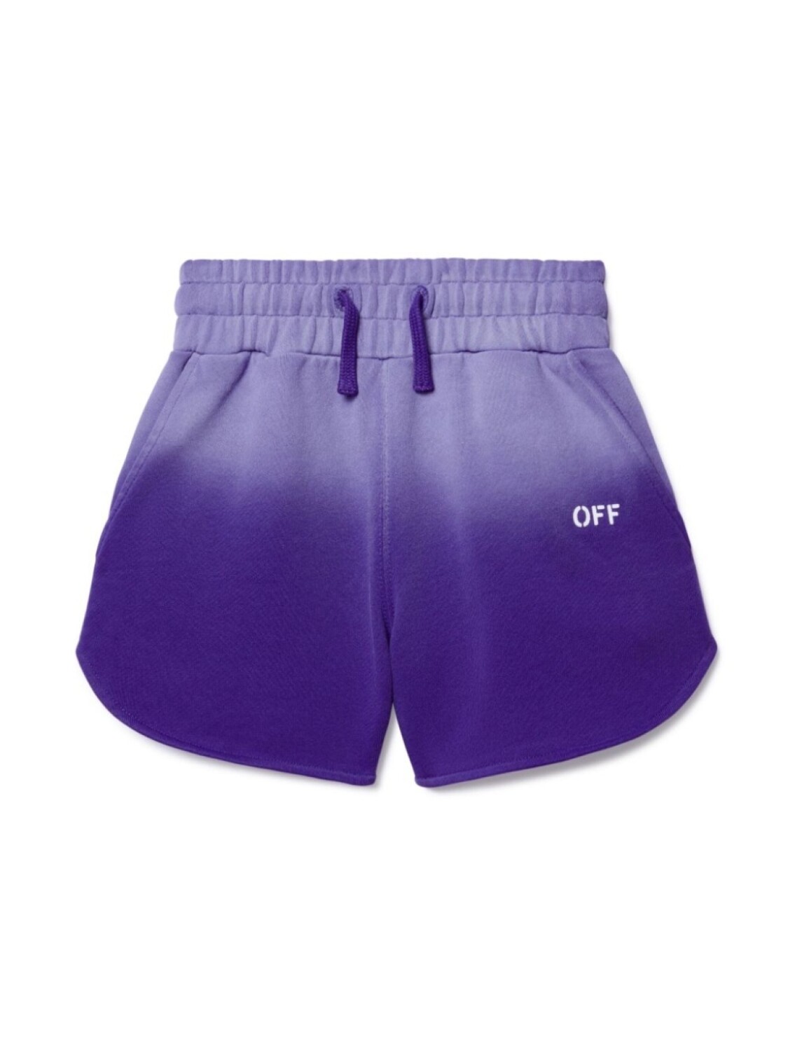 

Шорты Off-Stamp Off-White Kids, фиолетовый