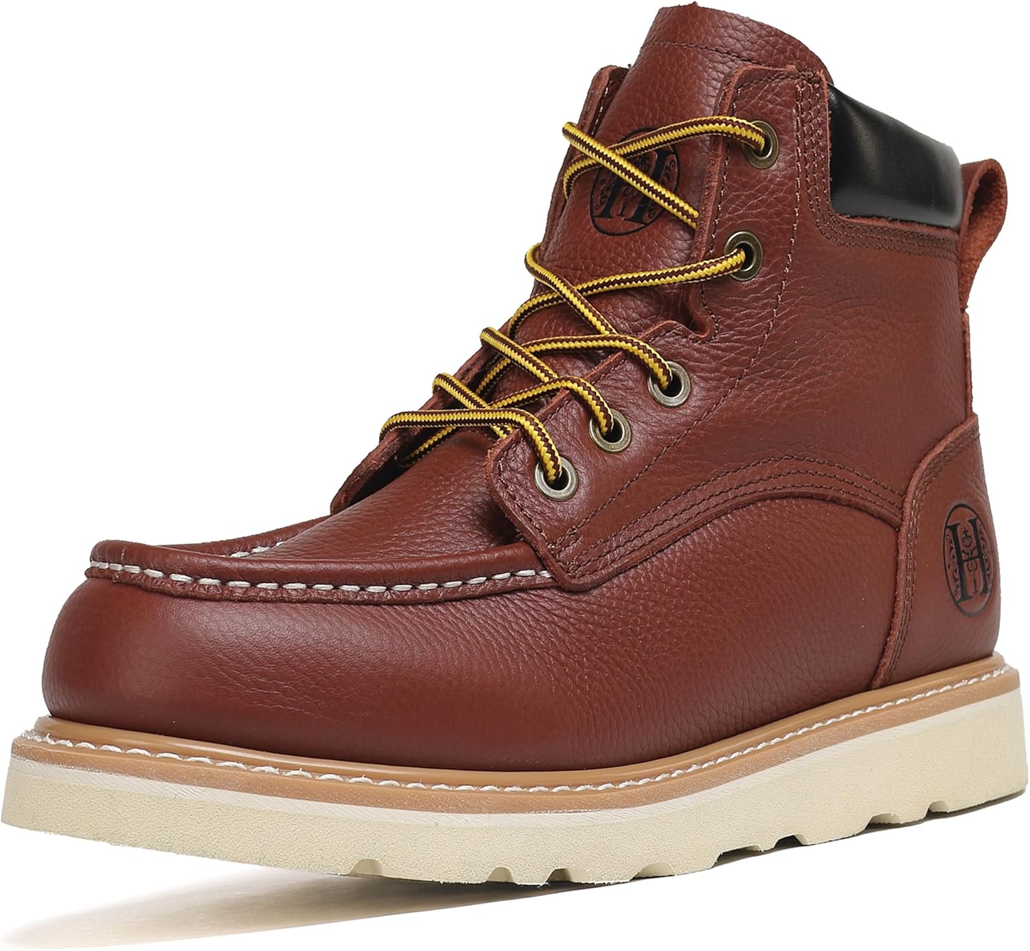 

Ботинки CONRAD Men's Moc Toe Safety Work: 6 и 8 soft toe, композитный носок, водонепроницаемые, стойкие от скольжения, проколотные ботинки EH Safety, Hvb303/Soft Toe