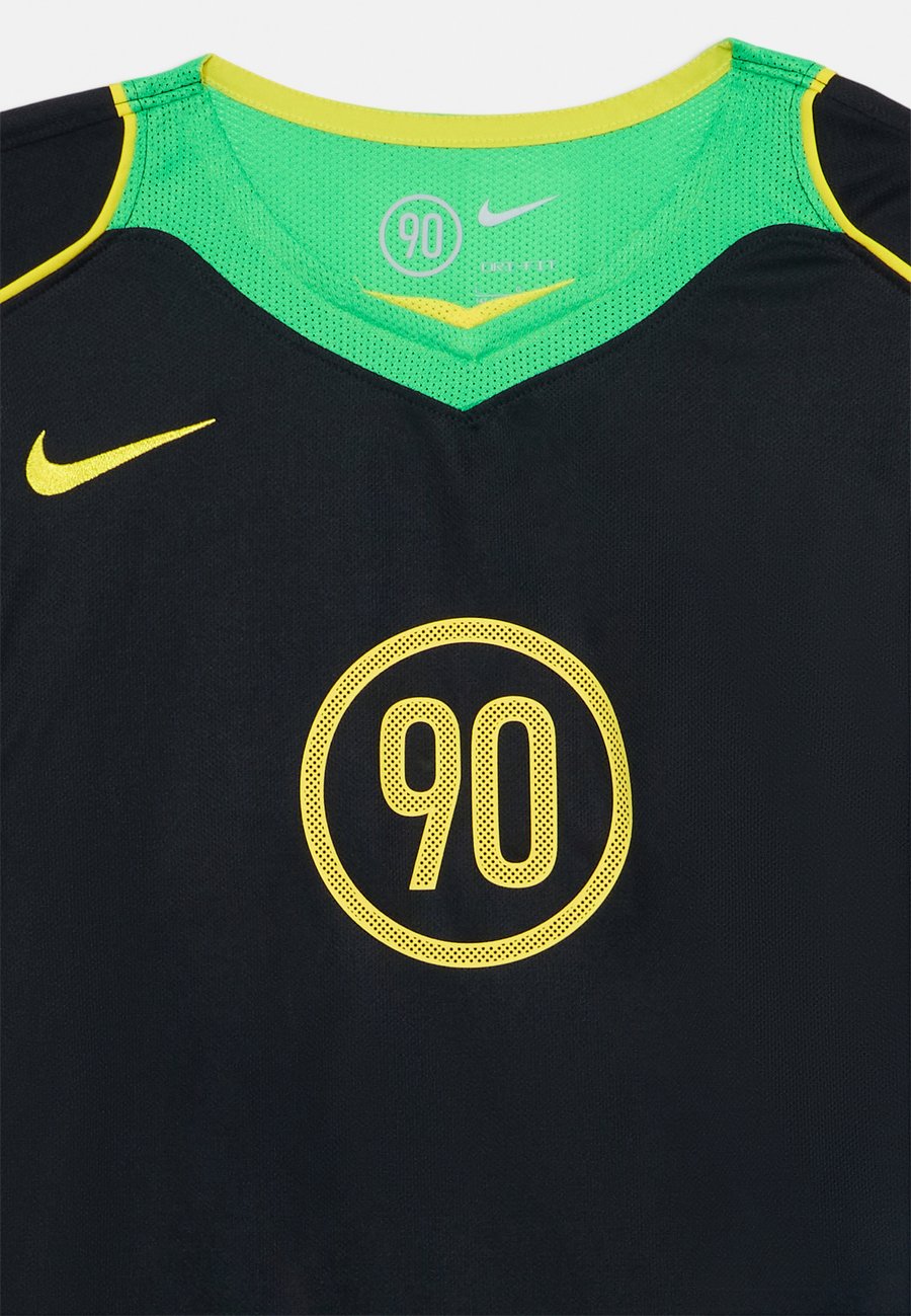 Футболка Nike Sportswear ENERGY UNISEX, Black/Green Spark/Yellow/Black — фото 3