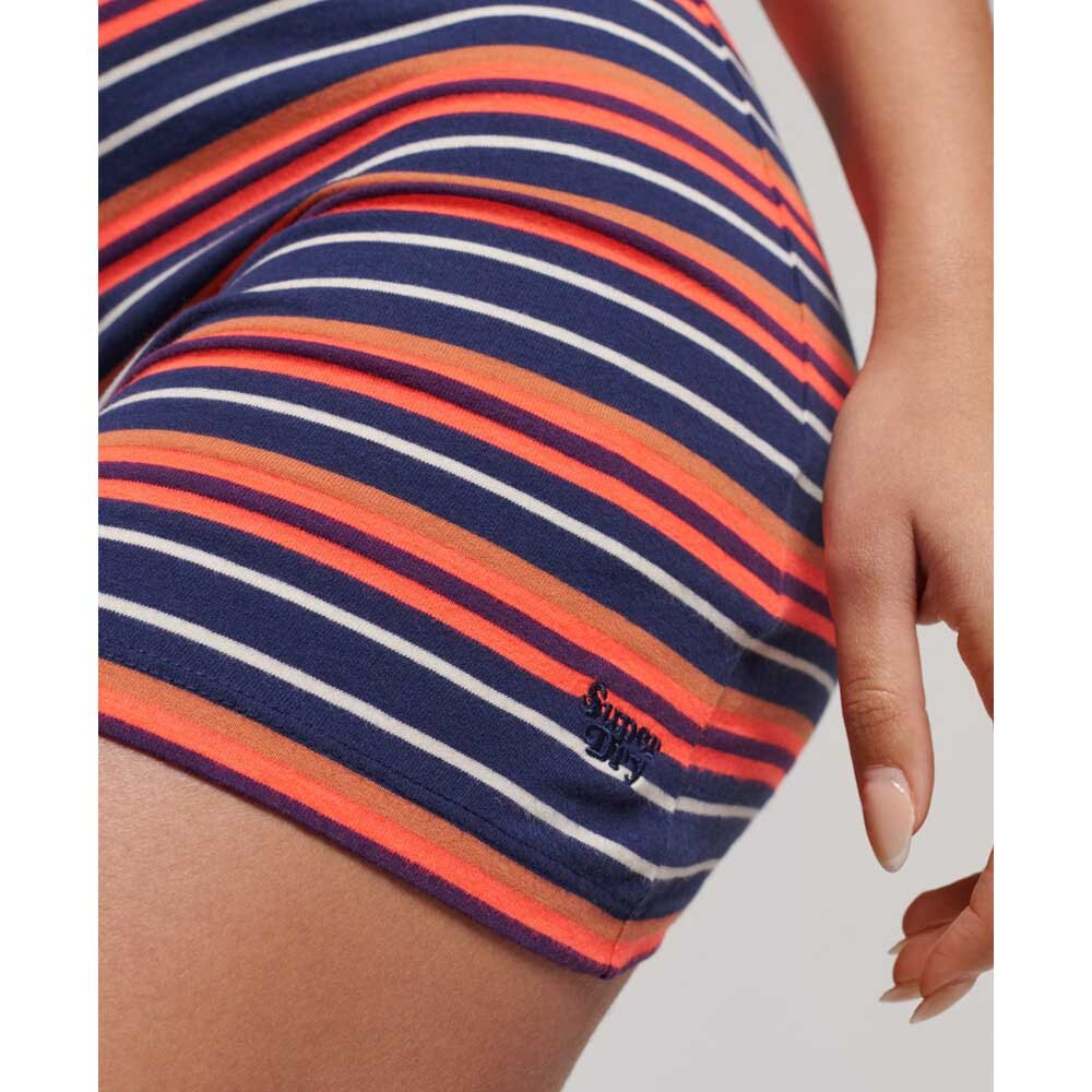 Короткое платье Superdry Vintage Stripe Sleeveless, разноцветный — фото 4