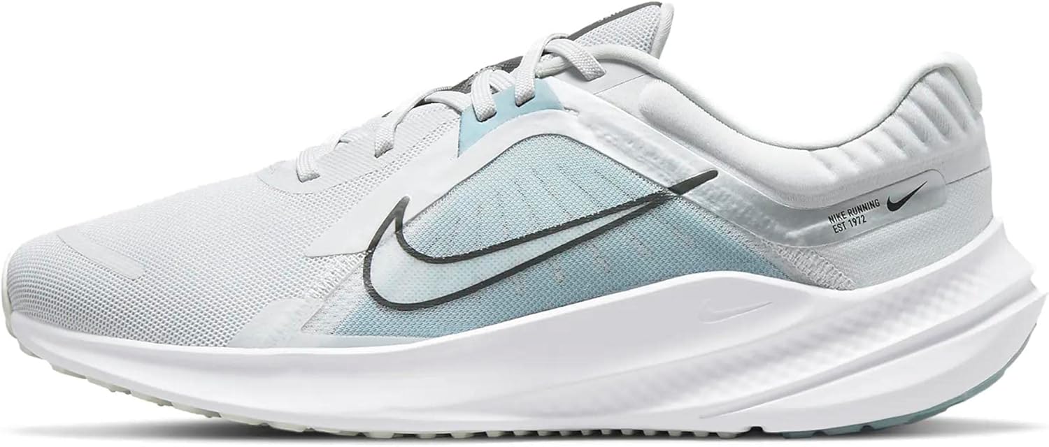 Мужские тренировочные кроссовки Nike Quest 5, черный/серый — фото 2