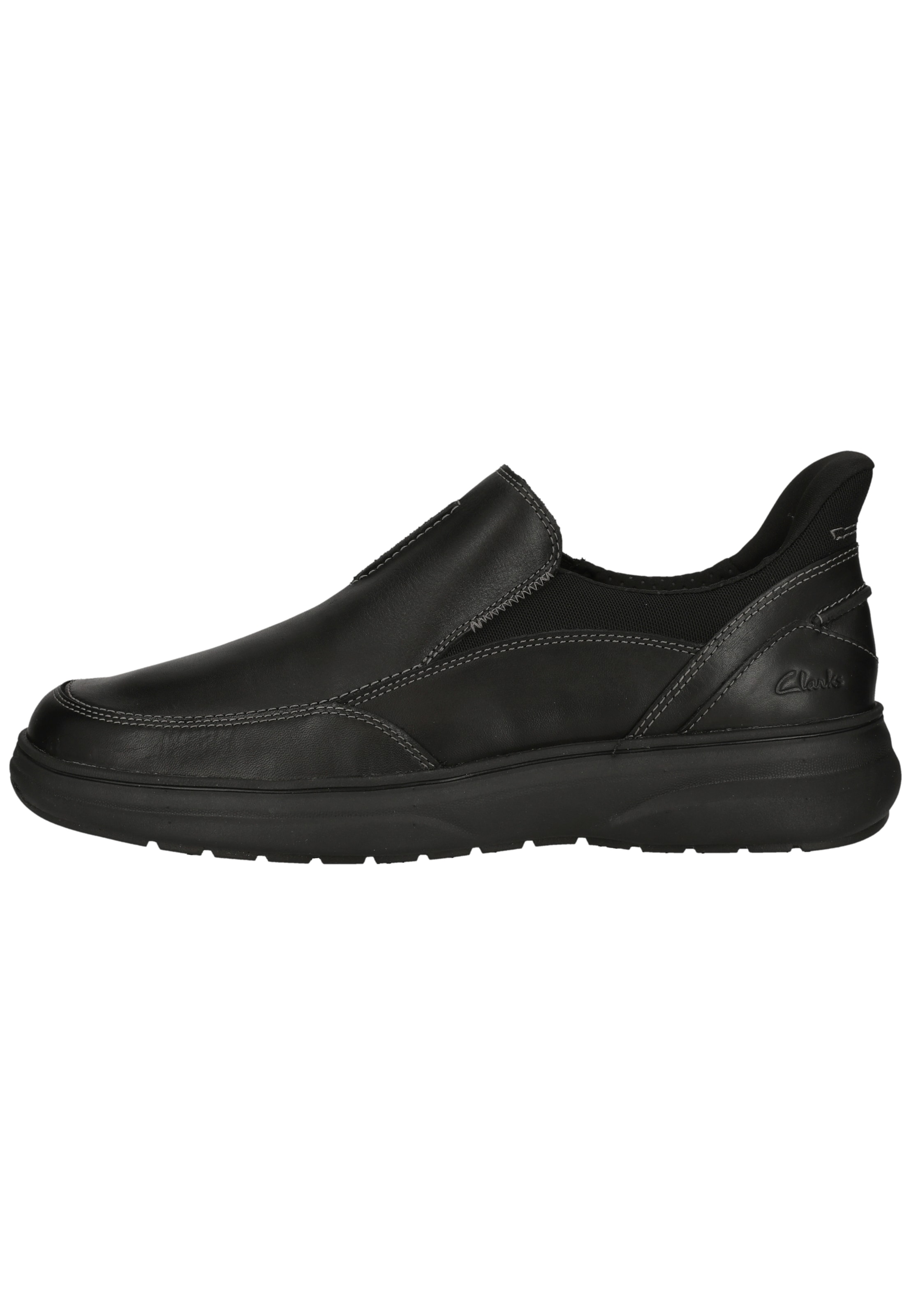 CLARKS Классические лоферы 'Mullan Step' в черном цвете — фото 2