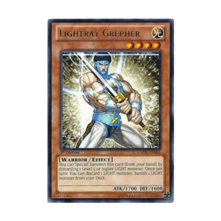 

CCG Лайтрей Грефер (Редкий), Yu-Gi-Oh - Galactic Overlord - Singles