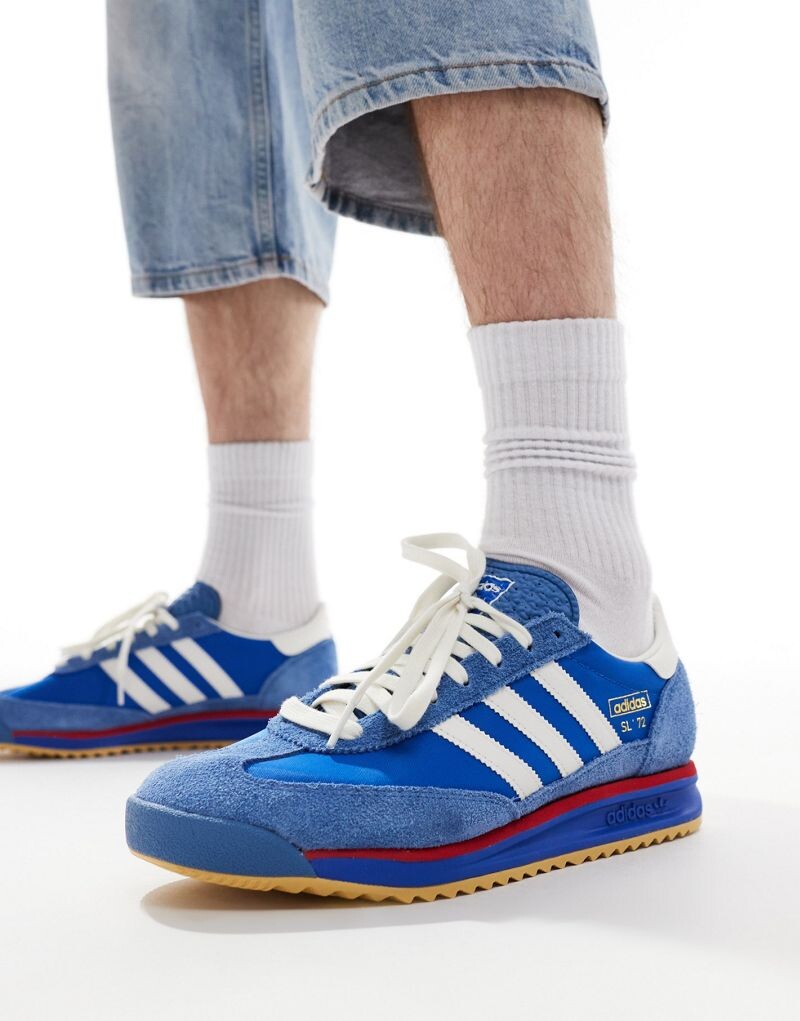 Adidas Originals - SL 72 RS - сине-белые кроссовки