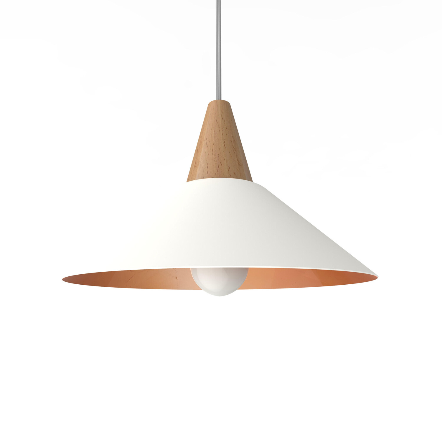 

Подвесной светильник Lumicom, 25x25x16 см, медный