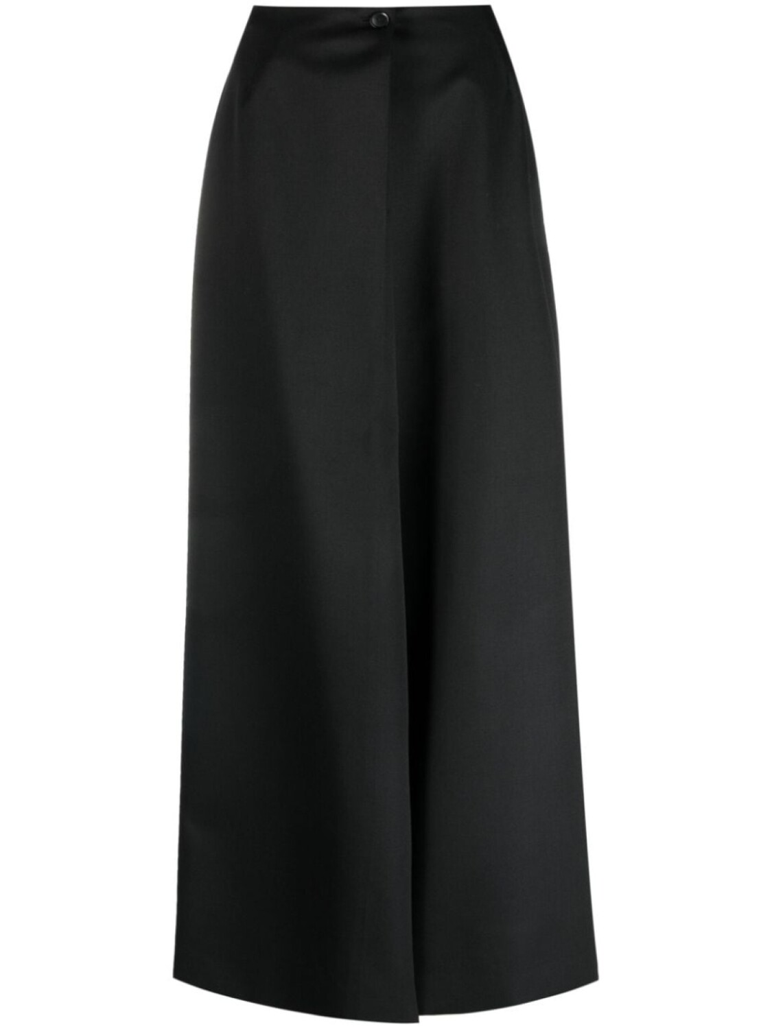 

Givenchy юбка с завышенной талией и запахом, черный