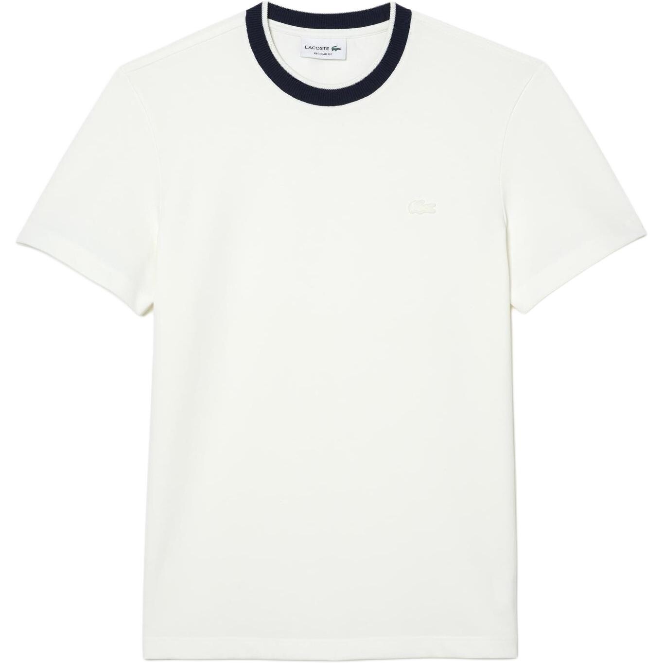 

Футболка мужская кремовая Lacoste, кремовый